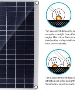 Optimized Solar Panel Kit 400W 18V Flexible Monocrystalline System 2