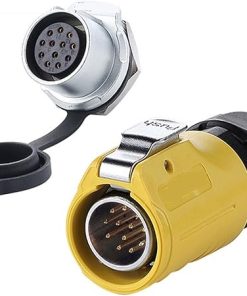 Waterproof 12 Pin 20mm Cable Connector for Car Solar Monitoring System 2