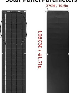 Portable 400W IP67 Waterproof Flexible Solar Panel Battery Charger 2