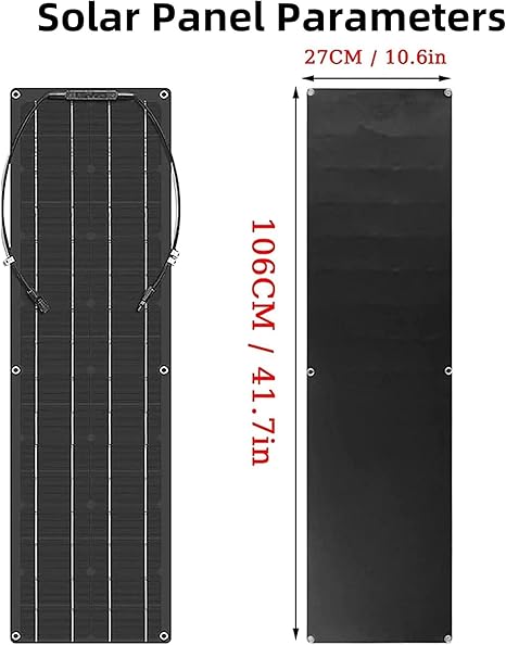 Portable 400W IP67 Waterproof Flexible Solar Panel Battery Charger 2 Portable 400W IP67 Waterproof Flexible Solar Panel Battery Charger - Image 2
