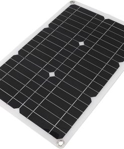 Portable 20W 18V Solar Panel Kit for RV Yacht Camping Emergency Power