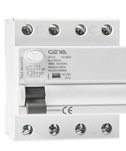 GYL9 Residual Current Circuit Breaker 4P 25A 40A 63A 100A 2