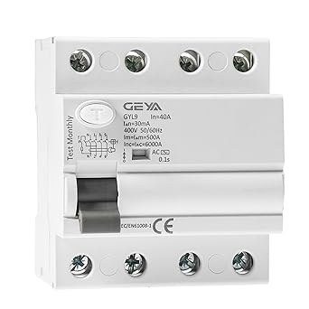 GYL9 Residual Current Circuit Breaker 4P 25A 40A 63A 100A 2 GYL9 Residual Current Circuit Breaker 4P 25A 40A 63A 100A - Image 2