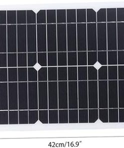 Dual USB Waterproof Solar Power Bank 20V 18V for Camping RV 2