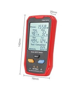 800W Solar Panel Tester Photovoltaic Multimeter 12-60V Utility Tool 2