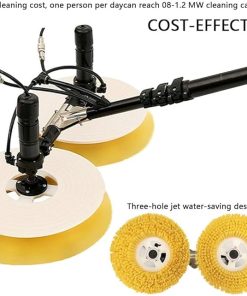 Solar Panel Cleaning Services in Maine for Optimal Performance  
Outdoor Solar Panel Cleaning System with Telescopic Brush and Pole  
Telescopic Cleaning Pole and Brush with 8M Cable for Solar Panels 2