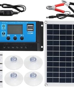 Flexible High Efficiency Solar Panel Kit for Outdoor Adventures and Travel