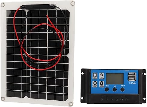 300W Solar Panel Kit with Controller for Outdoor Power Supply 2 300W Solar Panel Kit with Controller for Outdoor Power Supply - Image 2