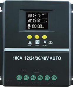100A Solar Charge Controller with Auto Voltage Detection and LCD Display 100A Solar Charge Controller with Auto Voltage Detection and LCD Display