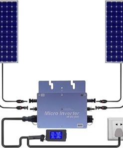 600W Solar Micro Inverter IP65 Waterproof Grid Tie with LCD Display 600W Solar Micro Inverter IP65 Waterproof Grid Tie with LCD Display