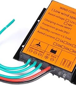 5000W Wind Turbine Charge Controller Waterproof Regulator for 12V 24V