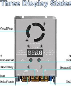 720W Solar Controller 25A MPPT Input 18V to 80V for 12V 24V Systems 2
