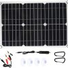 KESYOO Portable Solar Panel Waterproof Charger for RV Boat Car 3