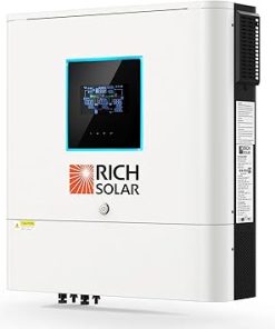 RICH SOLAR 6500W 48V Hybrid Inverter with MPPT Controller and App