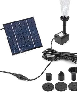 Mini Solar Fountain Pump Kit for Garden Pool Indoor Bird Bath 2