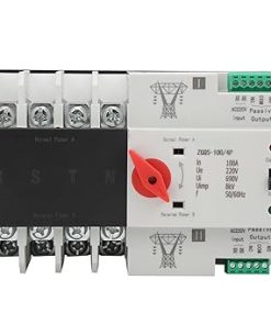Dual Power Automatic Transfer Switch Uninterrupted 2 Way Controller 220V