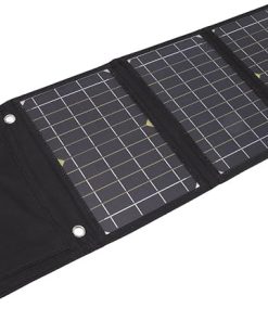 Portable 24W Monocrystalline Solar Panels for Camping and Outdoors