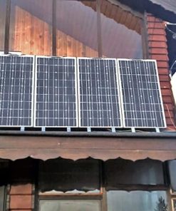 200W Monocrystalline Solar Panel Kit with Charge Controller for Home RV 2