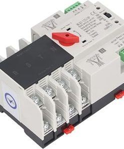 Power Automatic Transfer Switch 4P Fast Switching Controller 100A