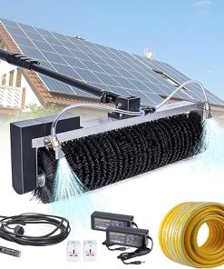 Telescopic Rod Solar Panel Cleaning Machine Electric Water Fed Kit