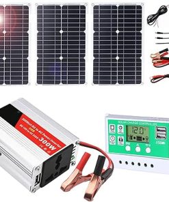 300W Solar Panel Kit with 50W Monocrystalline Panel and 50A Controller 300W Solar Panel Kit with 50W Monocrystalline Panel and 50A Controller