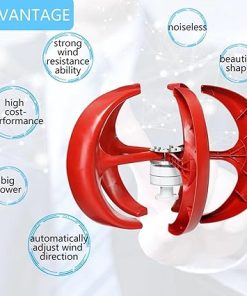 8000W Vertical Shaft Wind Turbine 12V 24V 48V with Controller 2