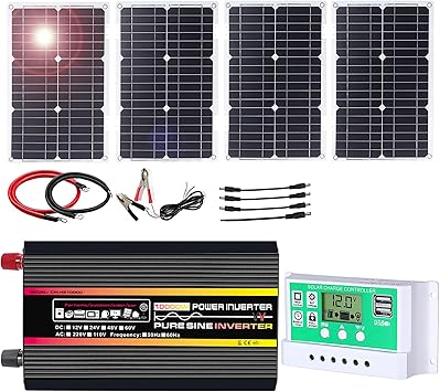 10000W Pure Sine Solar Power System with 50A PWM Controller 10000W Pure Sine Solar Power System with 50A PWM Controller
