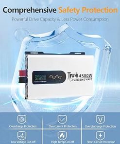 24V 4500W Pure Sine Wave Power Inverter for Solar and RV Use 2