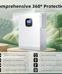 5000W Solar Inverter with WiFi and 100A MPPT Controller for Homes 2