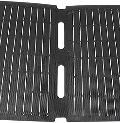 40W Folding Solar Charger Kit Monocrystalline Dual USB for Camping 2