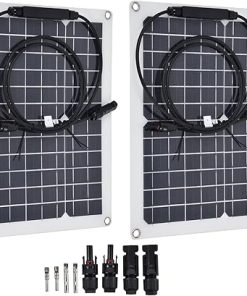 Monocrystalline Solar Panel Charger for Outdoor Use and Adventures