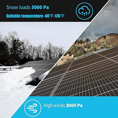 80 Watt 20 Volt Monocrystalline Solar Panel Off Grid for RV Boat Home 2 80 Watt 20 Volt Monocrystalline Solar Panel Off Grid for RV Boat Home - Image 2