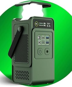 CTOLITY 200W Portable Power Station for Camping and Emergency Use