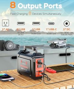 Portable Power Station 100W MARBERO Solar Generator for Camping 2