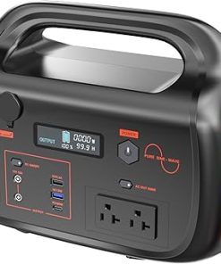 Mondawe 600W Portable Power Station Solar Generator for Camping