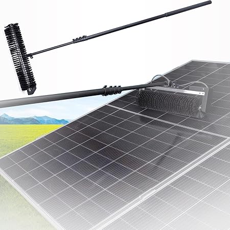 Telescopic Window Cleaner for Solar Panel and Glass Roof Cleaning Telescopic Window Cleaner for Solar Panel and Glass Roof Cleaning