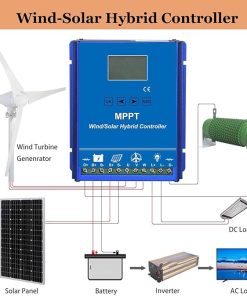 Wind Solar Hybrid System for 12V 24V 48V Power Solutions  
Wind Solar Hybrid Boost Controller for Efficient Energy Use  
Wind Turbine Generator with Solar Panel Power Combination  
Hybrid Charge Controller for Wind and Solar Energy Systems  
12V 24V Wind 400W and Solar 400W Hybrid Power Setup 2
