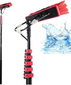 Solar Panel Cleaning Brush Kit with 3.6m Water Fed Pole System
