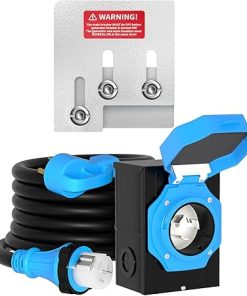 Marsflex 50 Amp Generator Cord Power Inlet Box and Interlock Kit