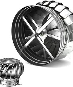 Roof Wind Turbines Round Cap Vent for Roofing and Attic Use