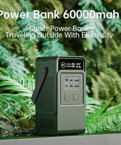 CTOLITY 200W Portable Power Station with LiFePO4 Battery for Camping 2