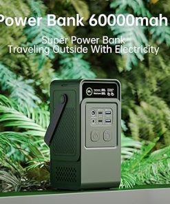 CTOLITY Portable Power Station 200W 192Wh Battery for Outdoors 2
