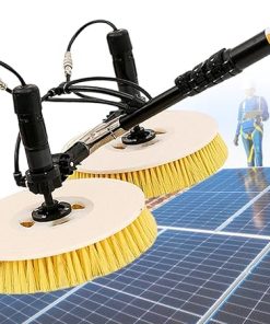 Commercial Billboard Cleaning Equipment and Water Fed Pole Kit  
24.6 ft Water Fed Pole Kit for Efficient Cleaning Tasks  
Electric Solar Panel Roof Cleaner Tool with Dual Brush Head  
65 cm Rotatable Dual Brush Head for Electric Cleaning Tools