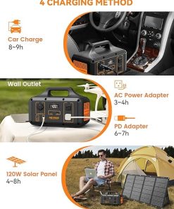 Portable Solar Power Station 511W Generator for Camping and Home 2