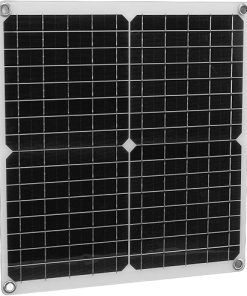 25W High Efficiency Monocrystalline Solar Panel Kit for RV Home Camping 2