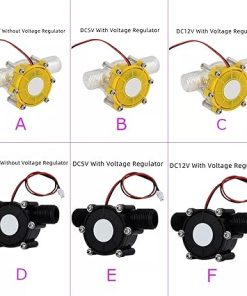Micro Hydroelectric Generator 5V 12V 80V Mini Water Flow Turbine 2