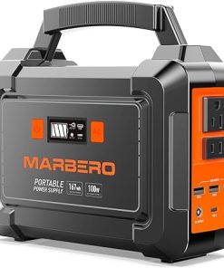 Portable Power Station 100W MARBERO Solar Generator for Camping 2