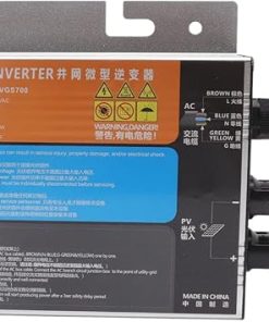 Micro Solar Grid Tie Inverter 600W Aluminium IP55 for Small Systems 2