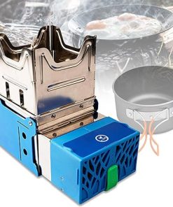 Portable Generator Stove Waterproof Foldable Wood Burning Charger Portable Generator Stove Waterproof Foldable Wood Burning Charger