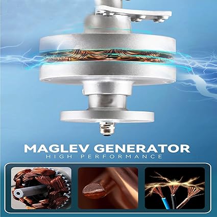 100W Wind Turbine Generator 12V 24V with MPPT Controller Vertical Design 2 100W Wind Turbine Generator 12V 24V with MPPT Controller Vertical Design - Image 2